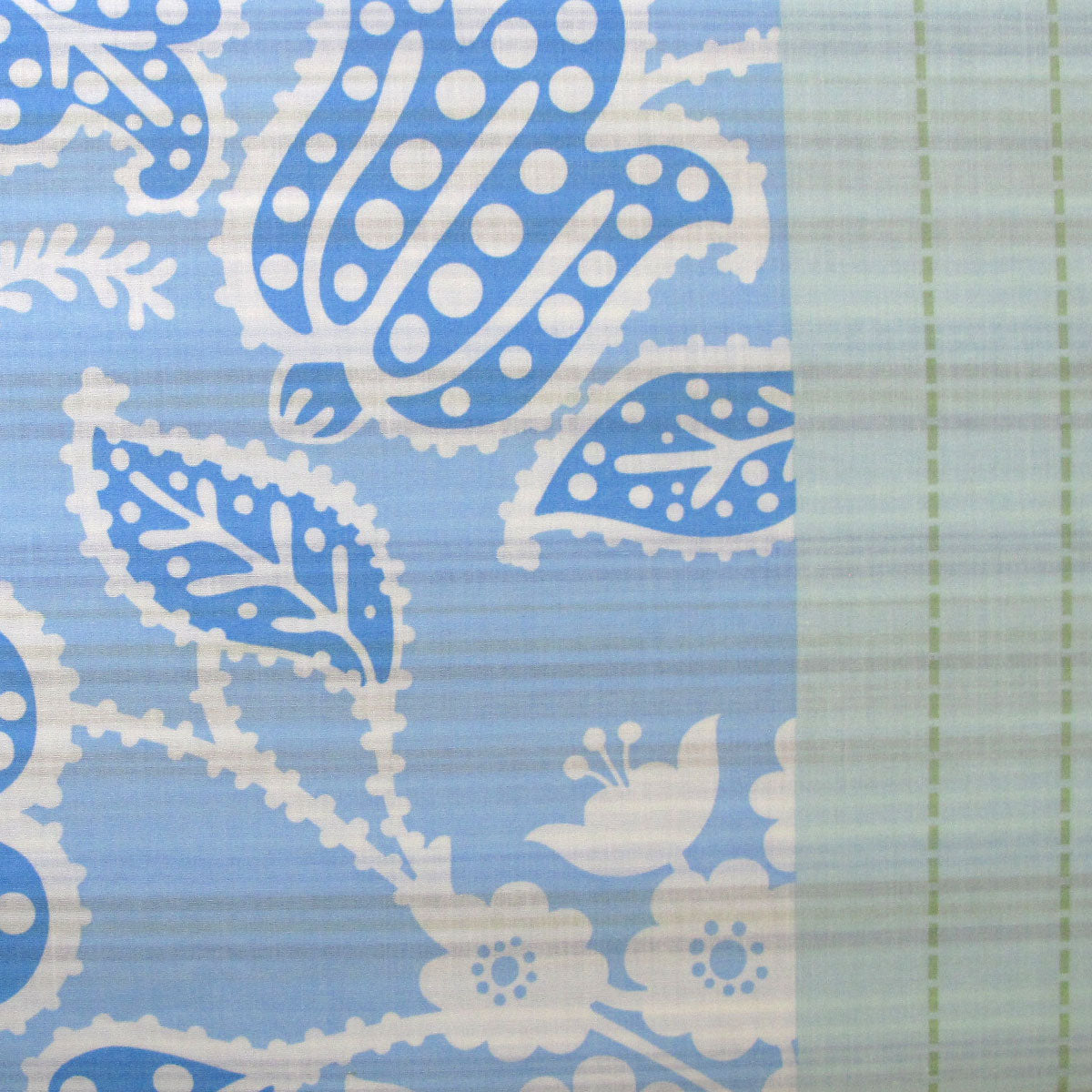 225TC Java Floral Blue Polyester Cotton Quilt Cover Set | Single