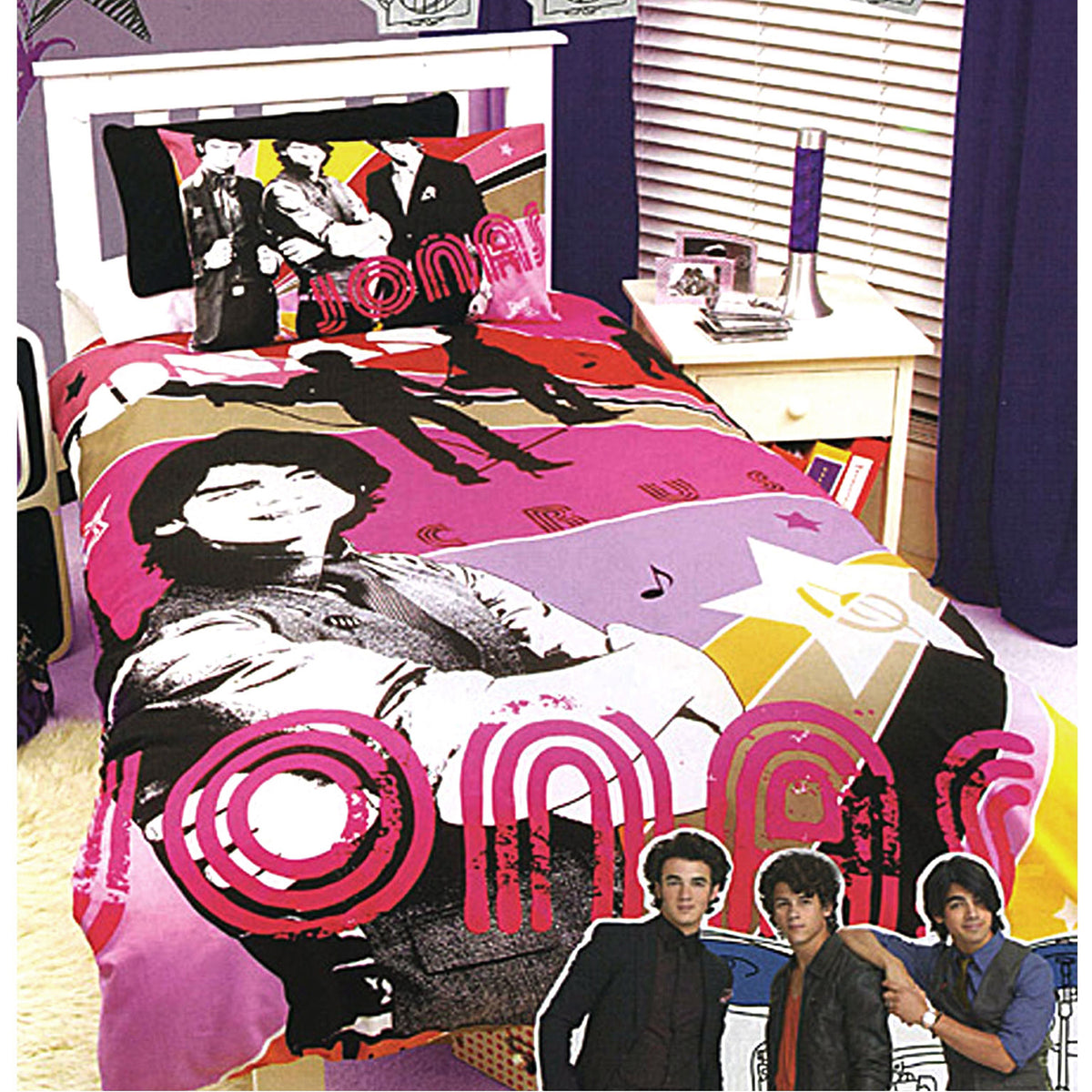 Disney Jonas Quilt Cover Set | Single