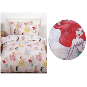 Caprice Disney Princesses Pink Licensed Quilt Cover Set | Single