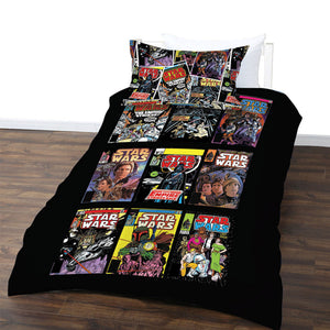 Star Wars Comics Quilt Cover Set | Double