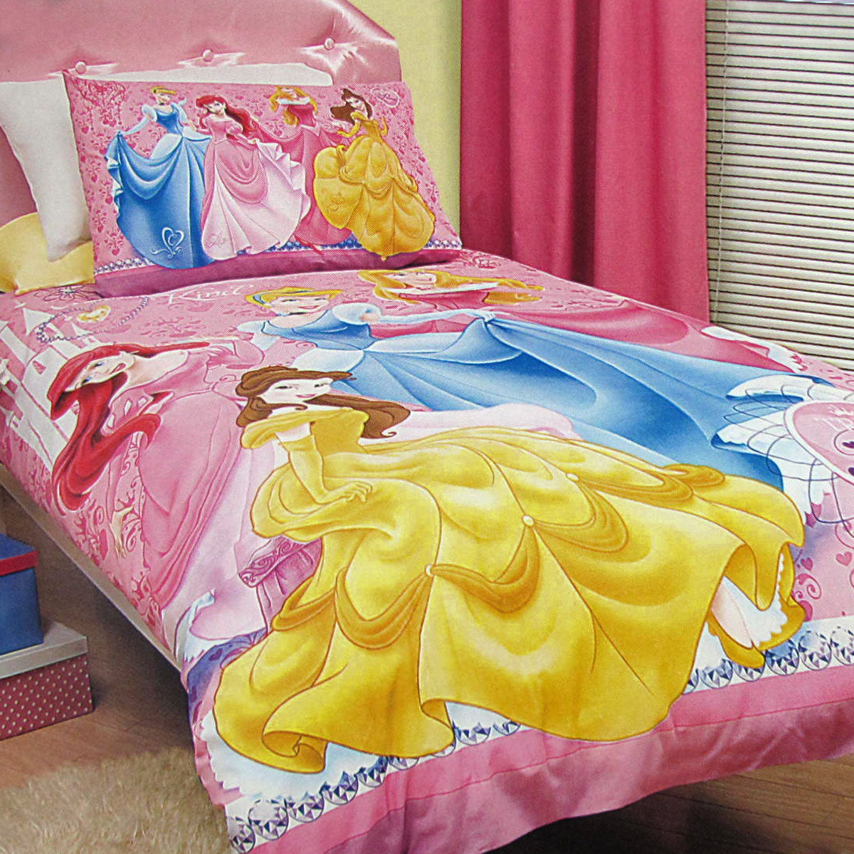 Caprice Disney Three Princesses Licensed Quilt Cover Set | Single