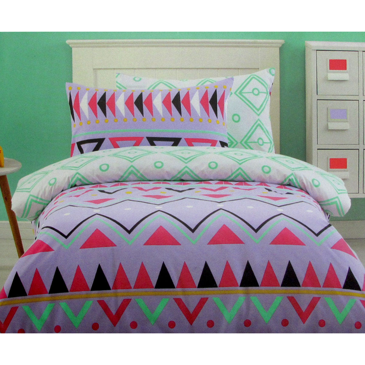 250TC Tribal Dream 100% Cotton Quilt Cover Set | Single