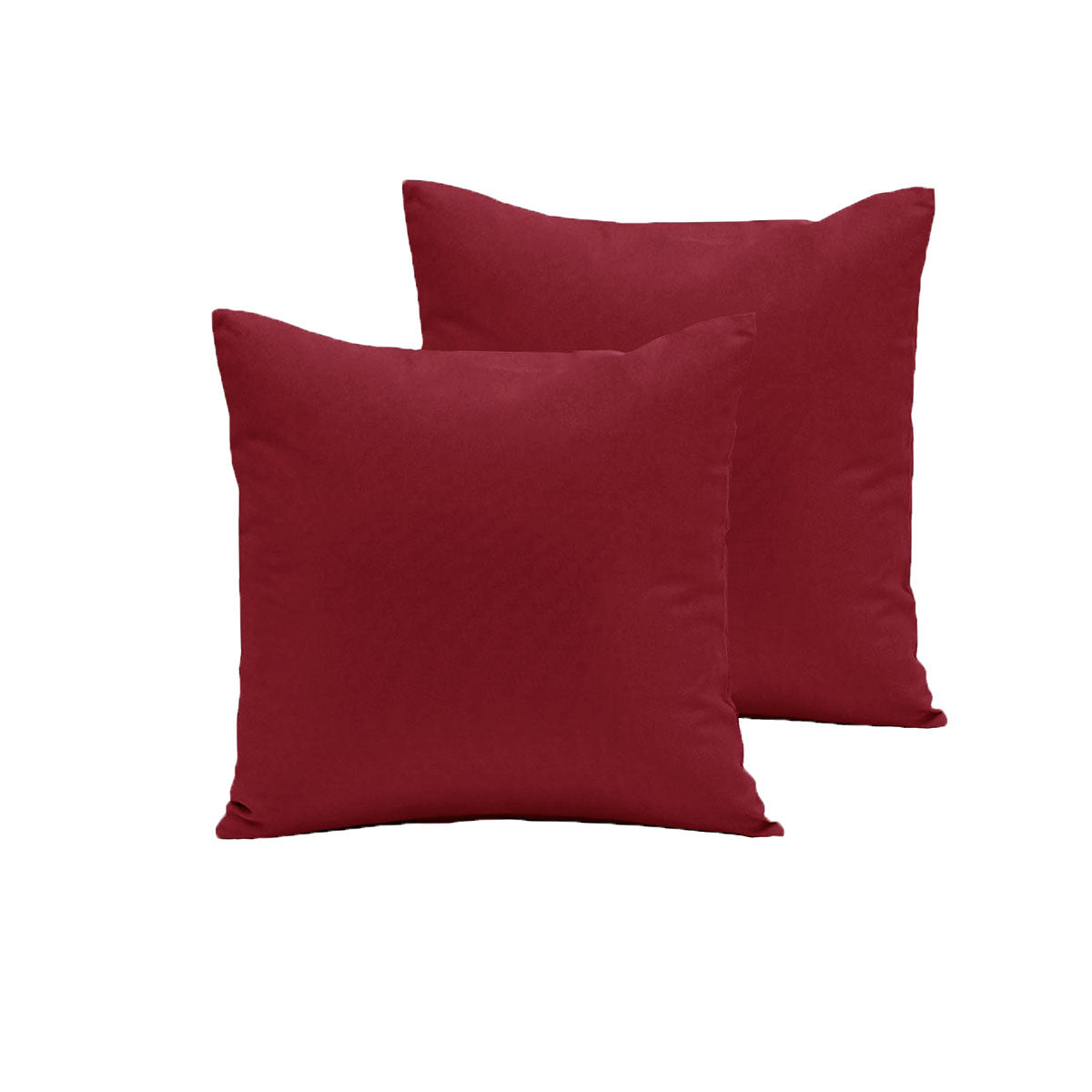 Pair of Polyester Cotton European Pillowcases | Cherry