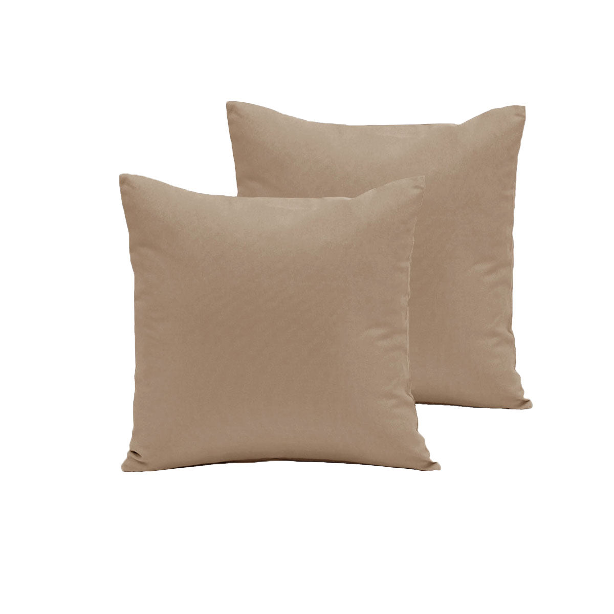 Pair of Polyester Cotton European Pillowcases | Linen