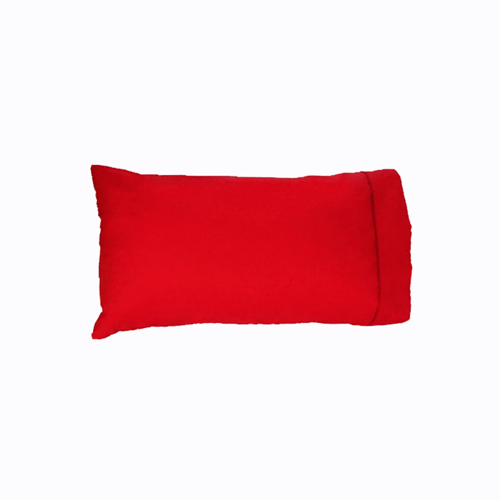 250TC Cotton King Pillowcase | Fire Red