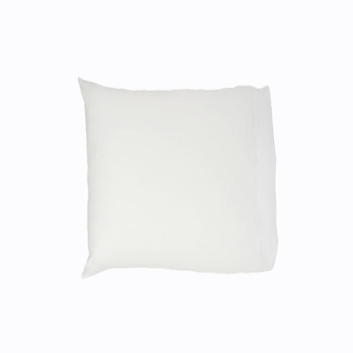 250TC Cotton European Pillowcase | White