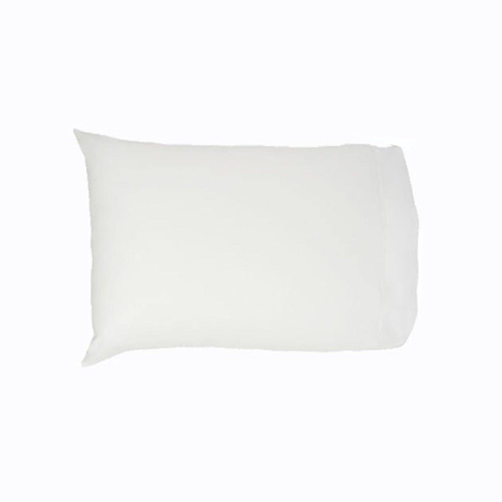 250TC Cotton Standard Pillowcase | White