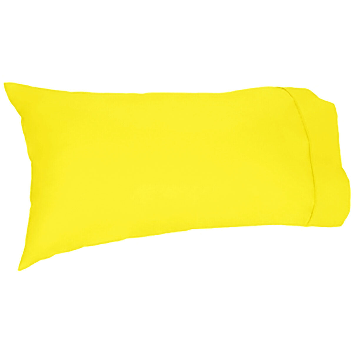 | 250TC Cotton King Pillowcase | Yellow