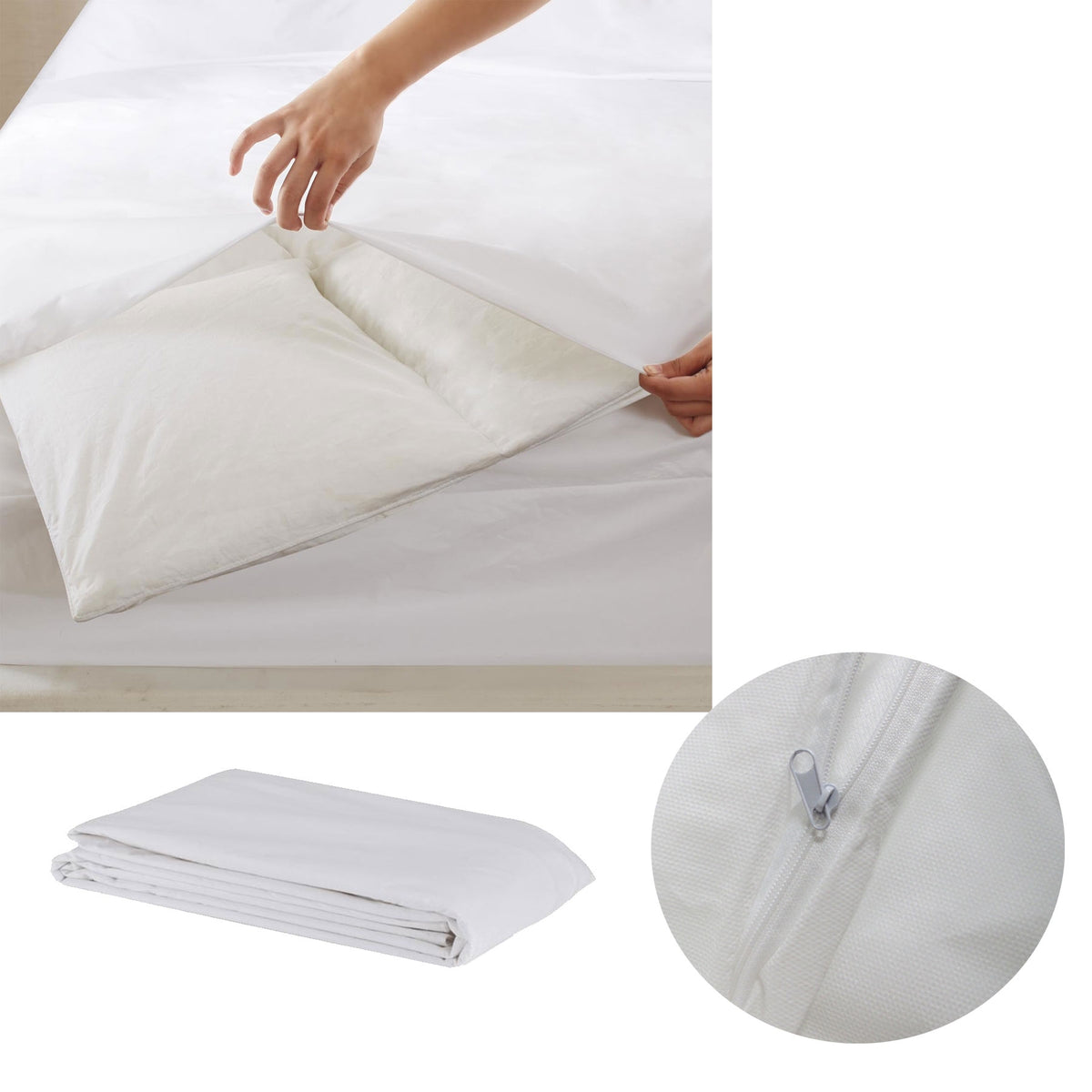 Stain/Water Resistant Quilt Protector | Queen