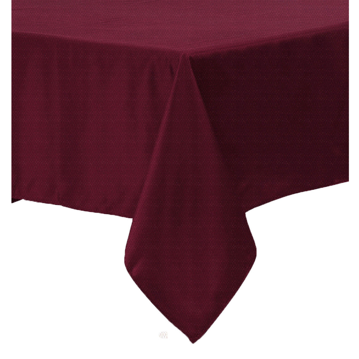 Polyester Cotton Tablecloth | Burgundy | 160 x 270 cm
