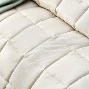 Vintage Design Homewares French Linen Coverlet Set | Natural | King
