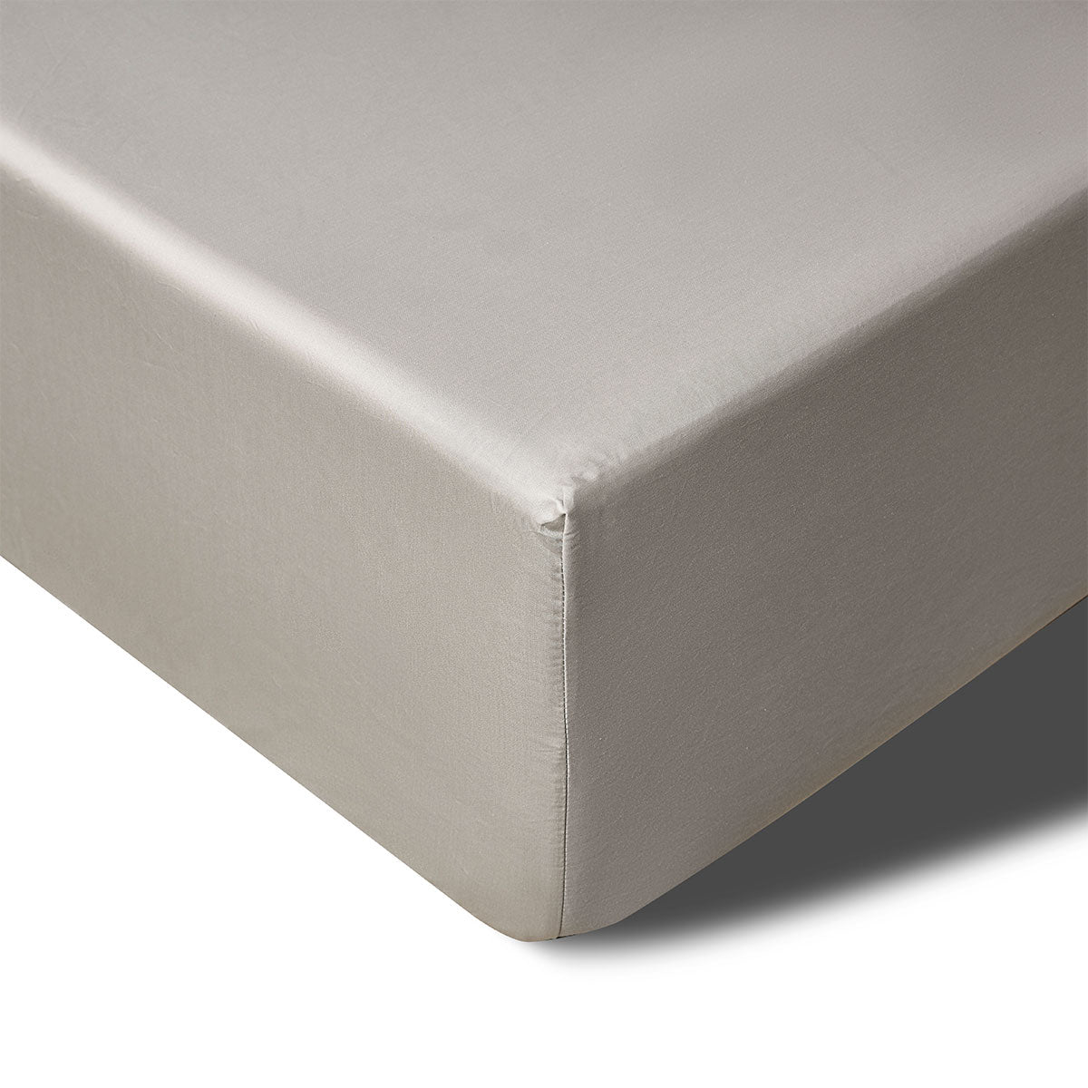 400TC Stone Bamboo Cotton Mega/Super Fitted Sheet | 50cm Wall | King