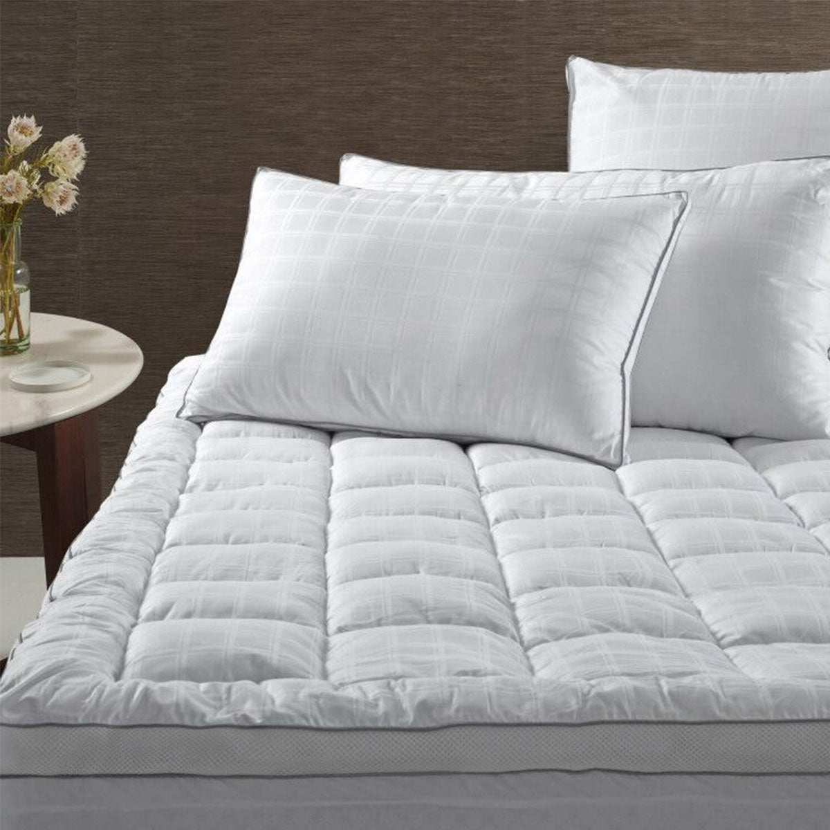 Accessorize Deluxe Hotel Mattress Topper | King Size | Premium Comfort