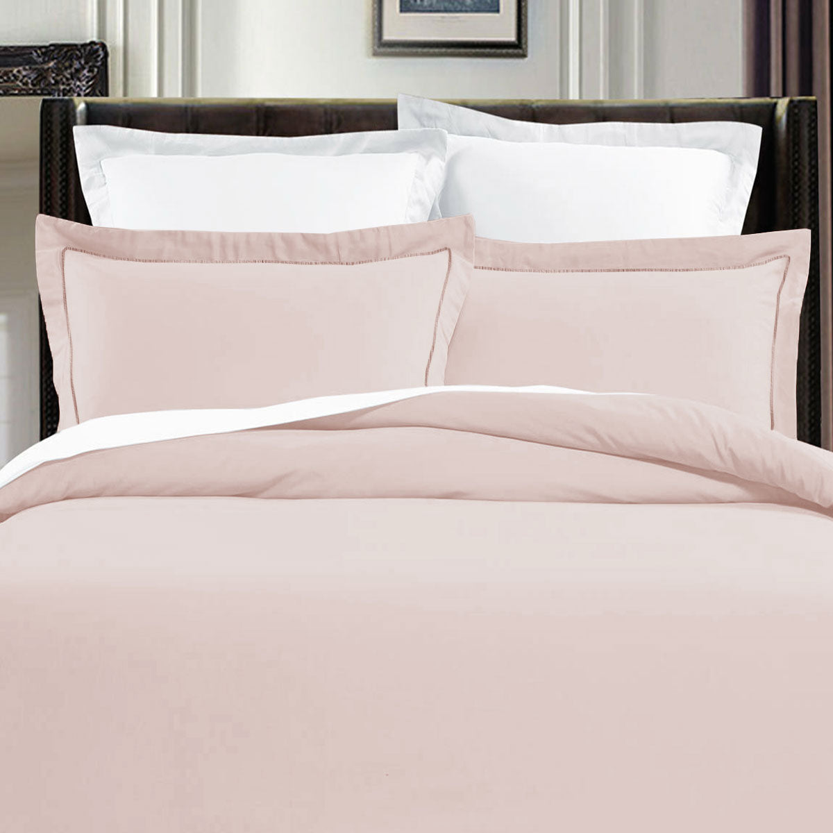 Grand Atelier | Pima Cotton Rose Dust | Quilt Cover Set | King