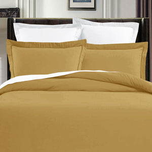 Grand Atelier | Pima Cotton Royal Gold | Quilt Cover Set | King