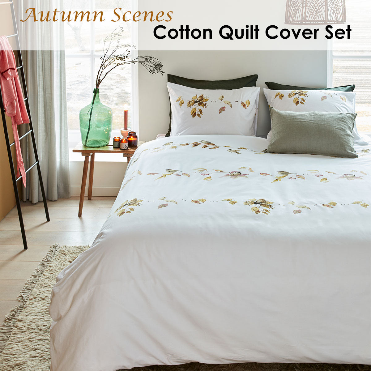 Marjolein Bastin | Autumn Scenes Cotton | Quilt Cover Set | King