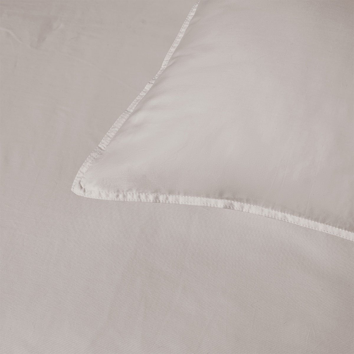 Accessorize Stone 400TC Bamboo Cotton Double Stitched Quilt Cover Set | Super King