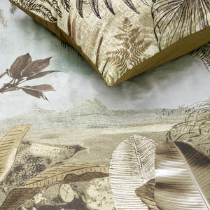 Bedding House | Banda Green Cotton Quilt Cover Set | Queen