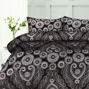 Big Sleep | Batik Black | Quilt Cover Set | Double