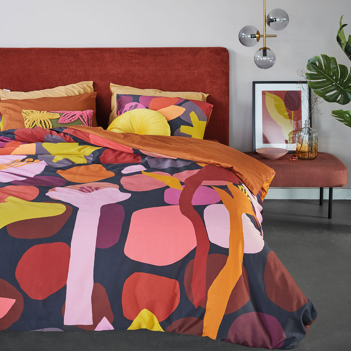 Bedding House | Candy Multi Cotton Sateen | Quilt Cover Set | Queen