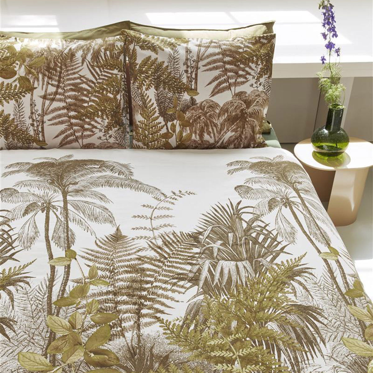 Bedding House | Caribe Ochre Cotton | Quilt Cover Set | King