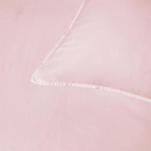 Accessorize 400TC Blush Bamboo Cotton Double Stitch Quilt Cover Set King
