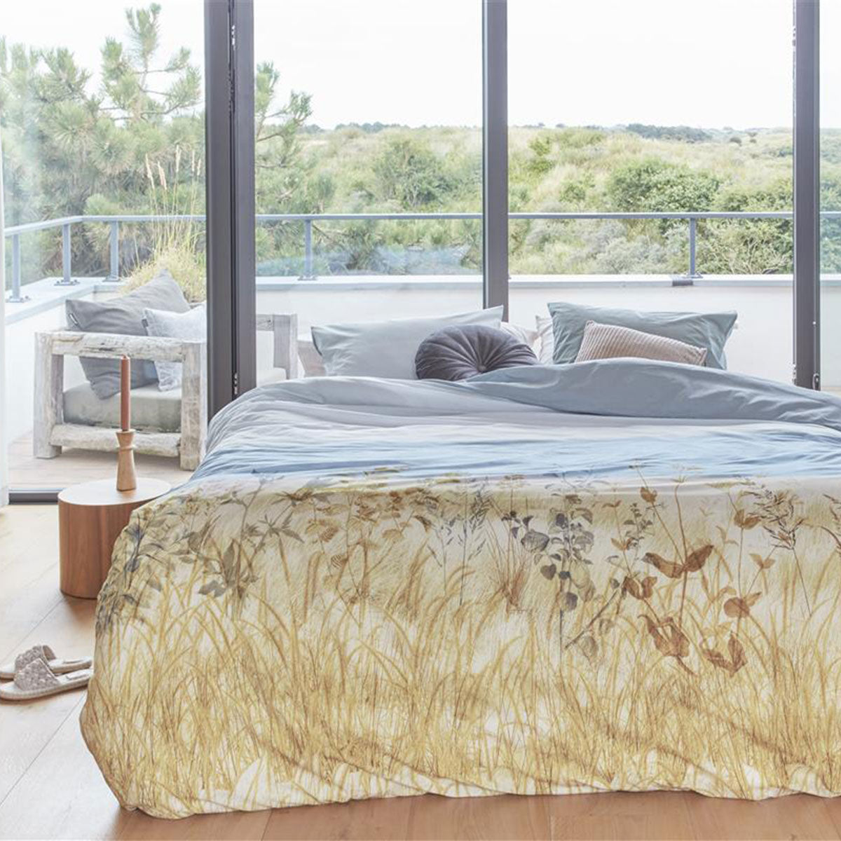 Bedding House | Dunes Natural Cotton | Quilt Cover Set | Queen