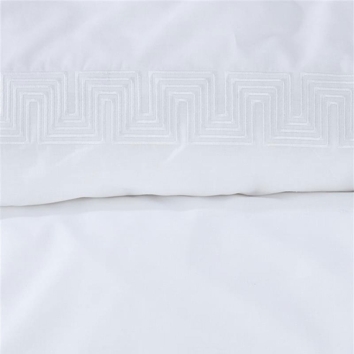 Riviera Maison | Elowen White Cotton | Quilt Cover Set | King