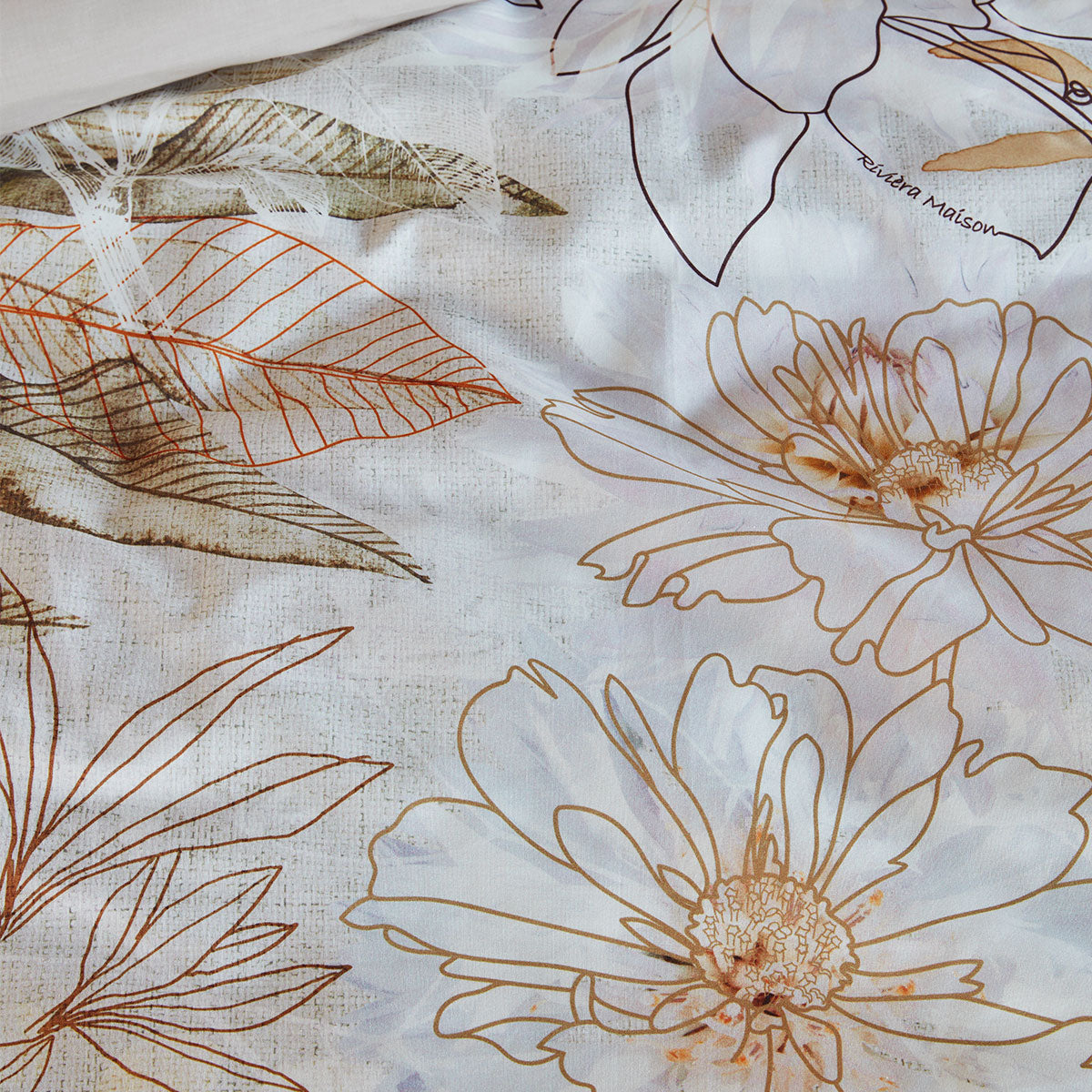 Riviera Maison | Everlasting Natural Cotton | Quilt Cover Set | King