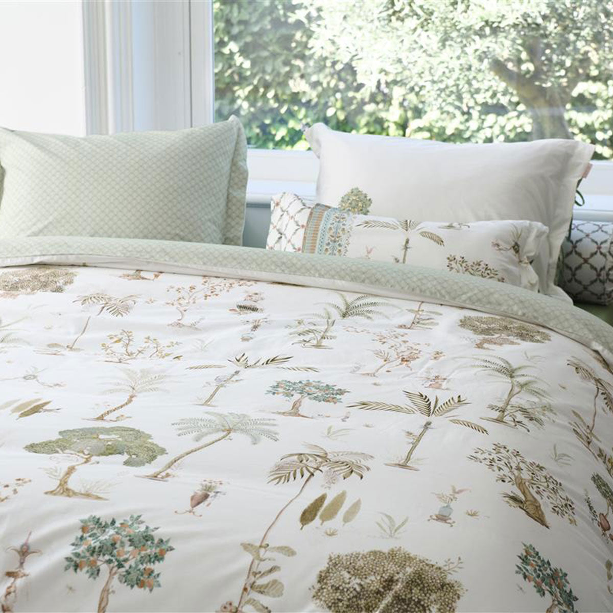 PIP Studio | Giardini di Frutta White Cotton | Quilt Cover Set | Queen