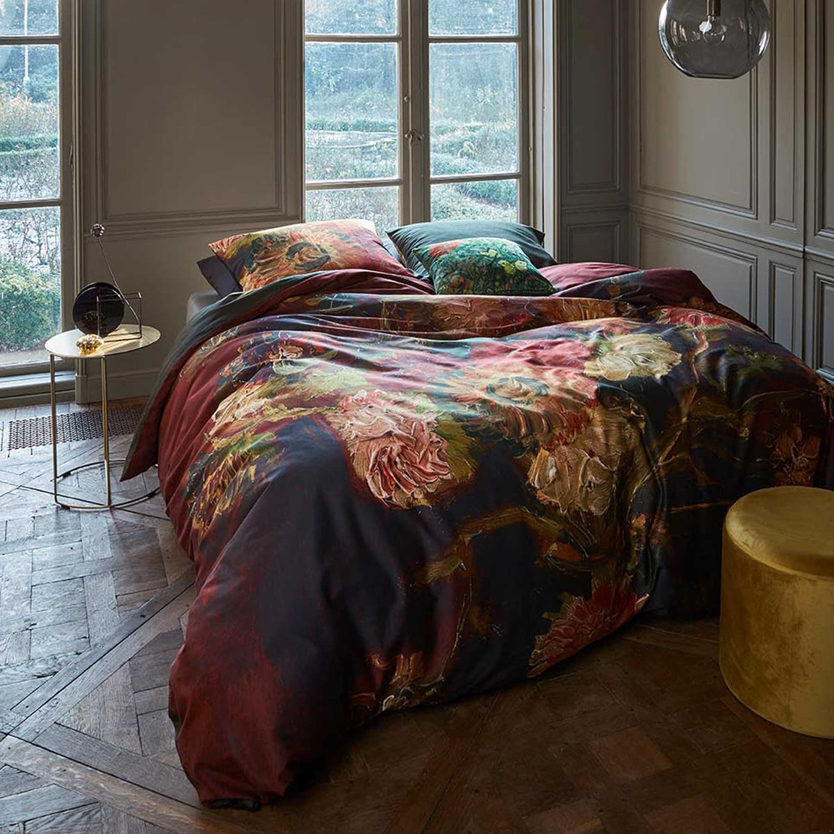 Bedding House | Gladioli Red | Quilt Cover Set | Double