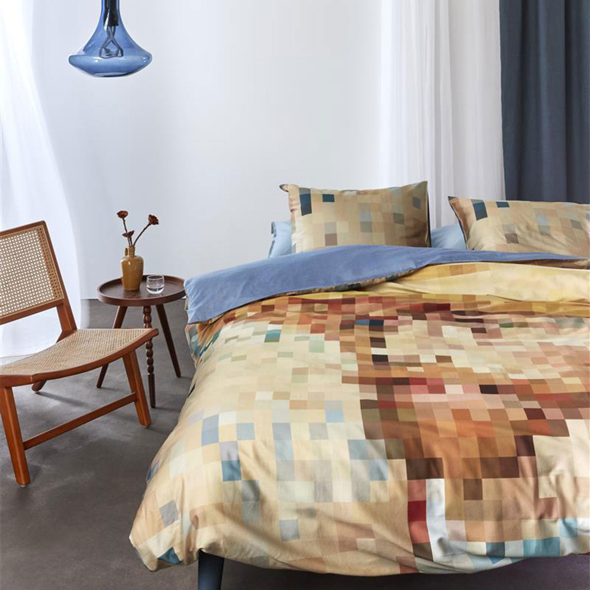Bedding House | Homage Multi Cotton Sateen | Quilt Cover Set | Queen