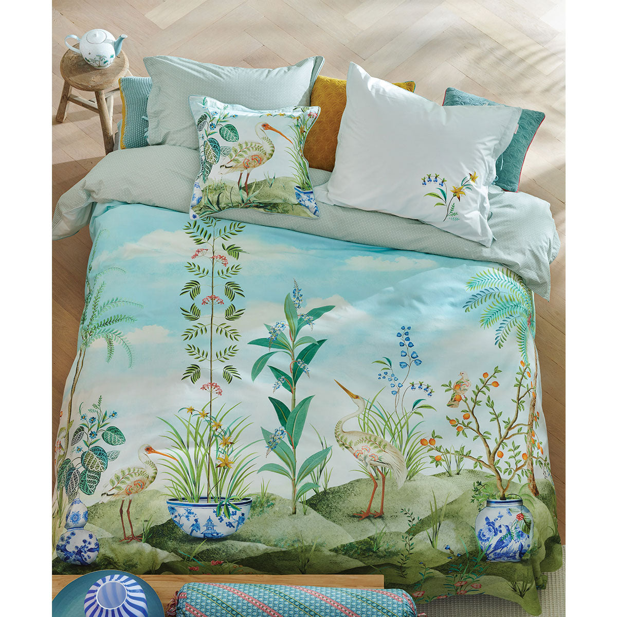 PIP Studio | Jolie White Cotton | Quilt Cover Set | Super King