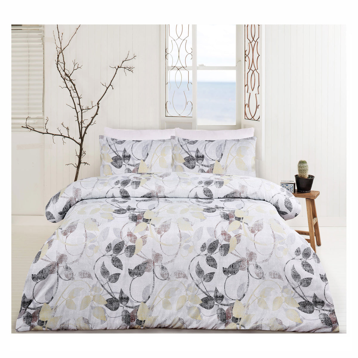 Big Sleep | Leaf Moss | Quilt Cover Set | Double