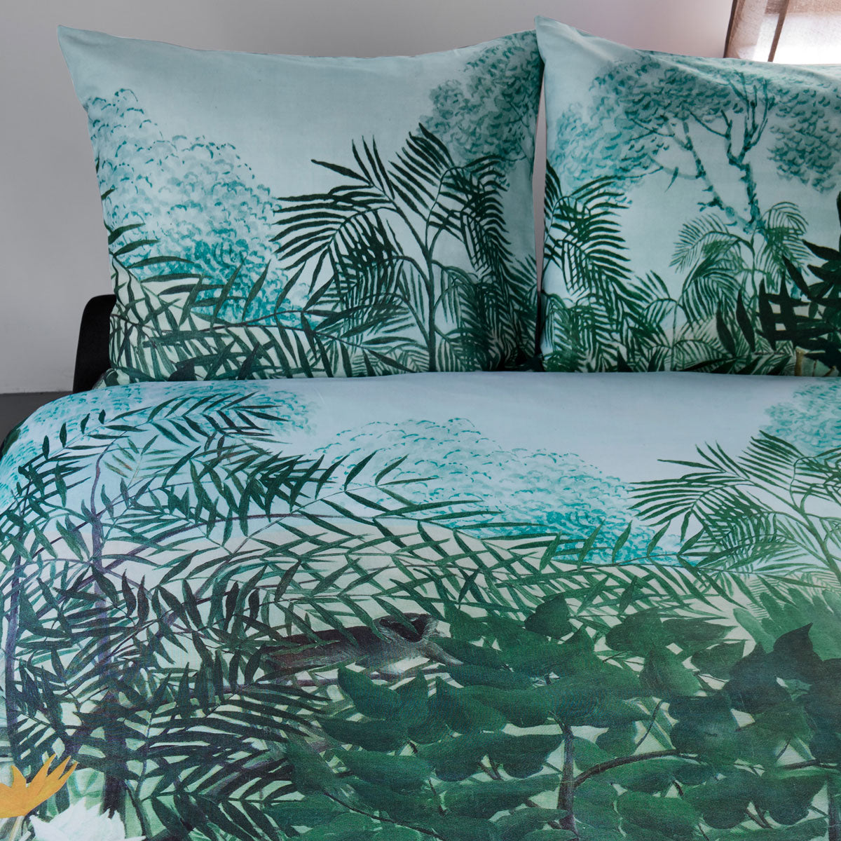 Bedding House | Madagascar Green Cotton | Quilt Cover Set | King