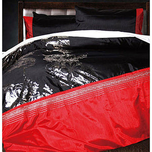 Accessorize | Majestic Black | Quilt Cover Set | Queen