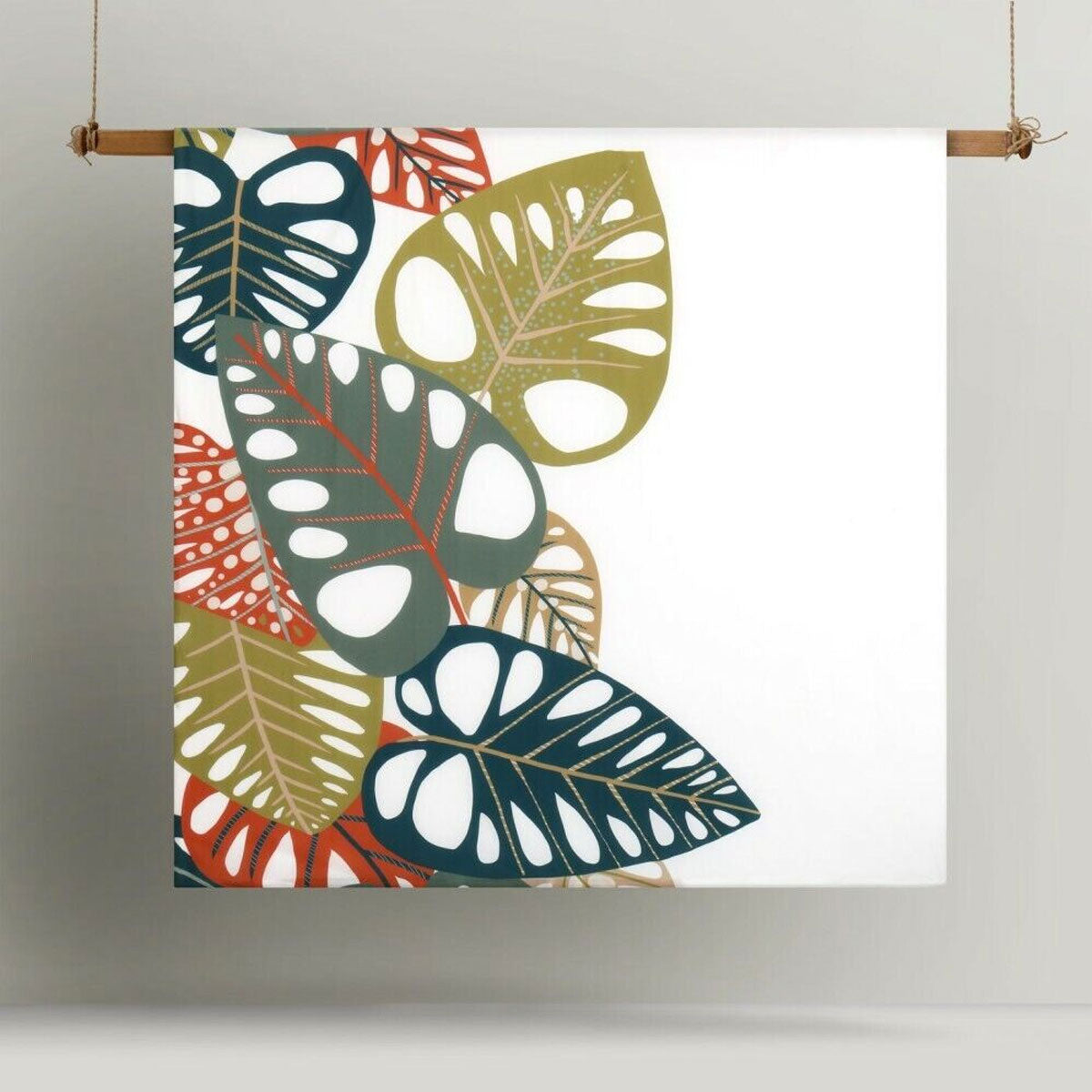 Accessorize | Monstera Digital Printed Cotton | Quilt Cover Set | King
