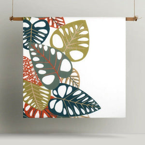 Accessorize | Monstera Digital Printed Cotton | Quilt Cover Set | Queen