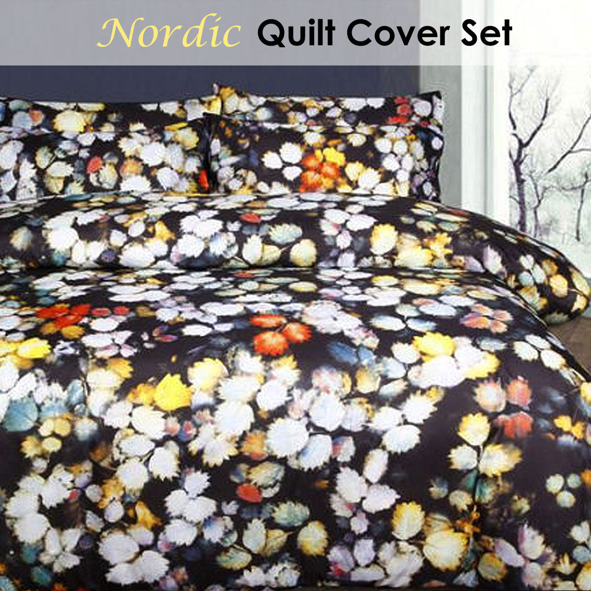 Big Sleep | Nordic Multi | Quilt Cover Set | Double