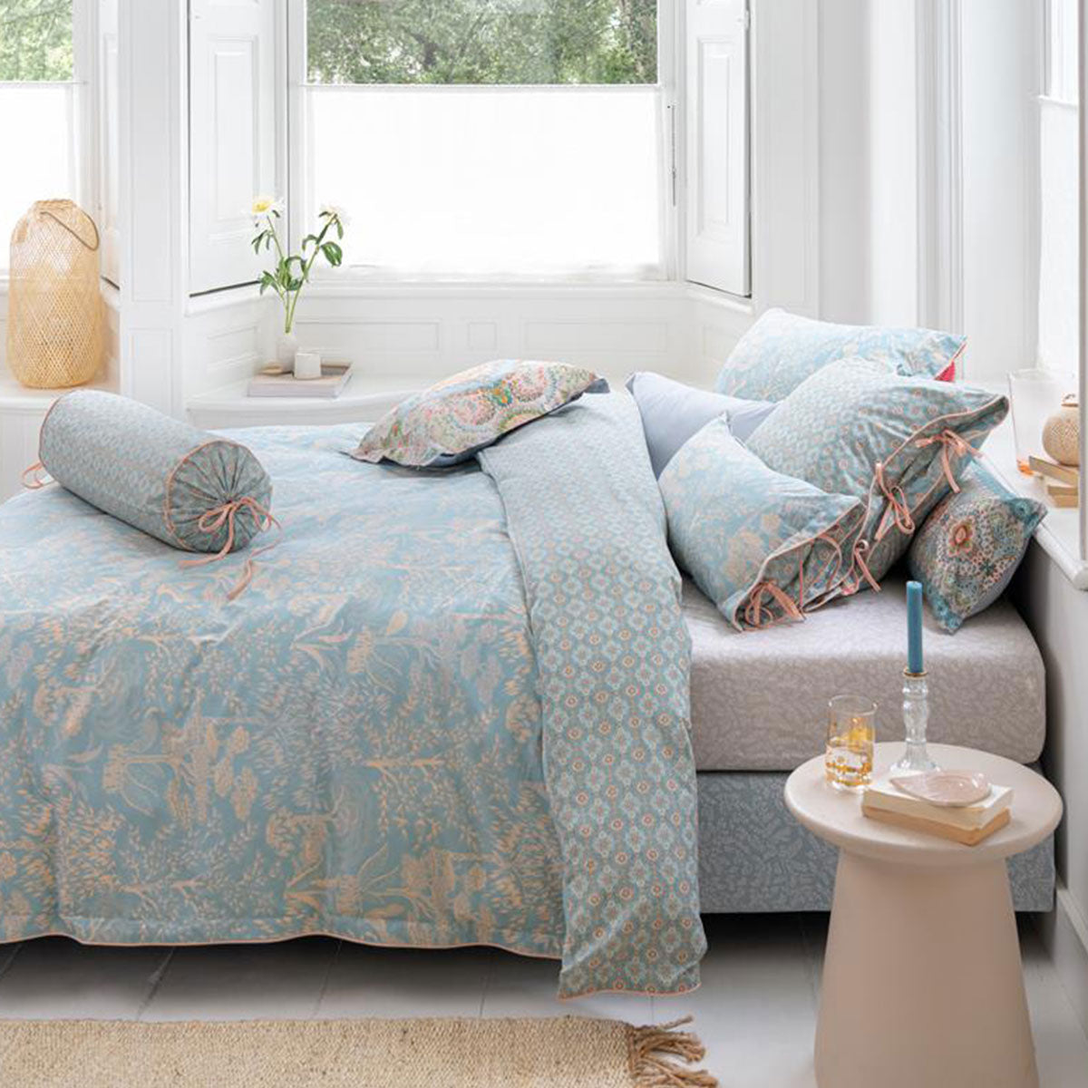 PIP Studio | Origami Tree Light Blue | Quilt Cover Set | Queen