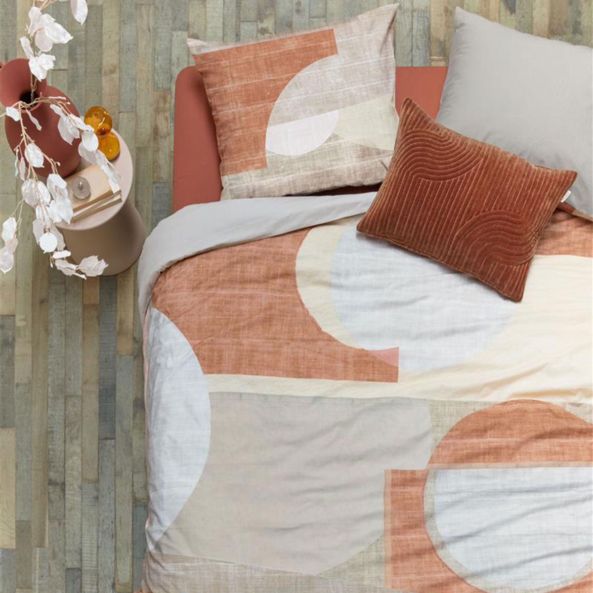VTWonen | Pale Colouring Natural Cotton | Quilt Cover Set | Queen