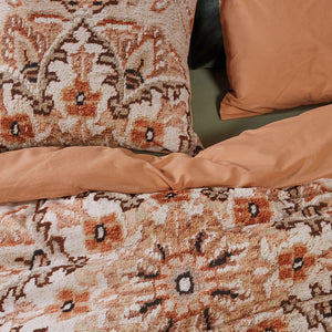 Bedding House | Persian Rug Natural Cotton Quilt Cover Set | Queen