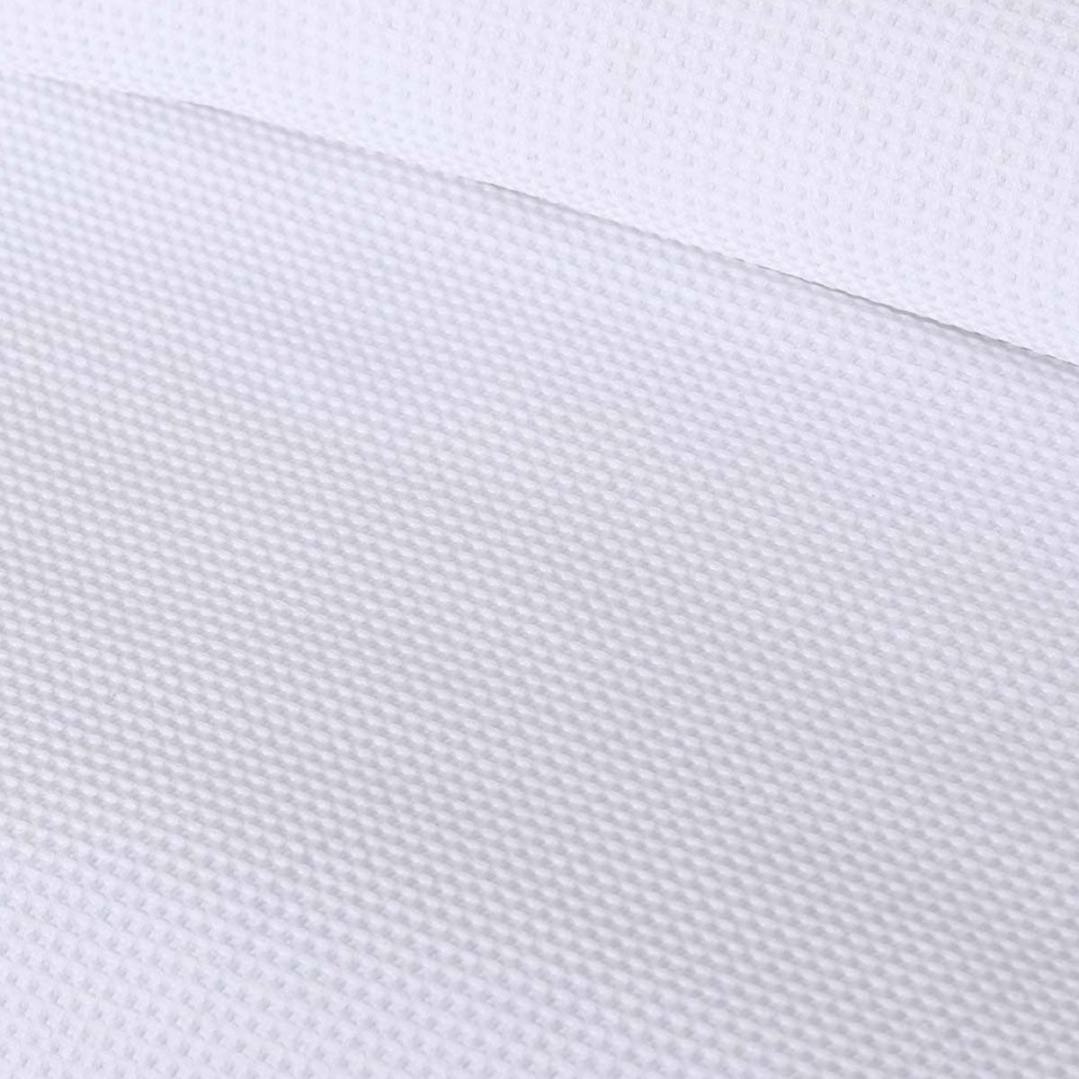 Accessorize White Waffle Polyester Quilt Cover Set | Queen