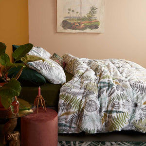 At Home | Primeval Green | Quilt Cover Set | King