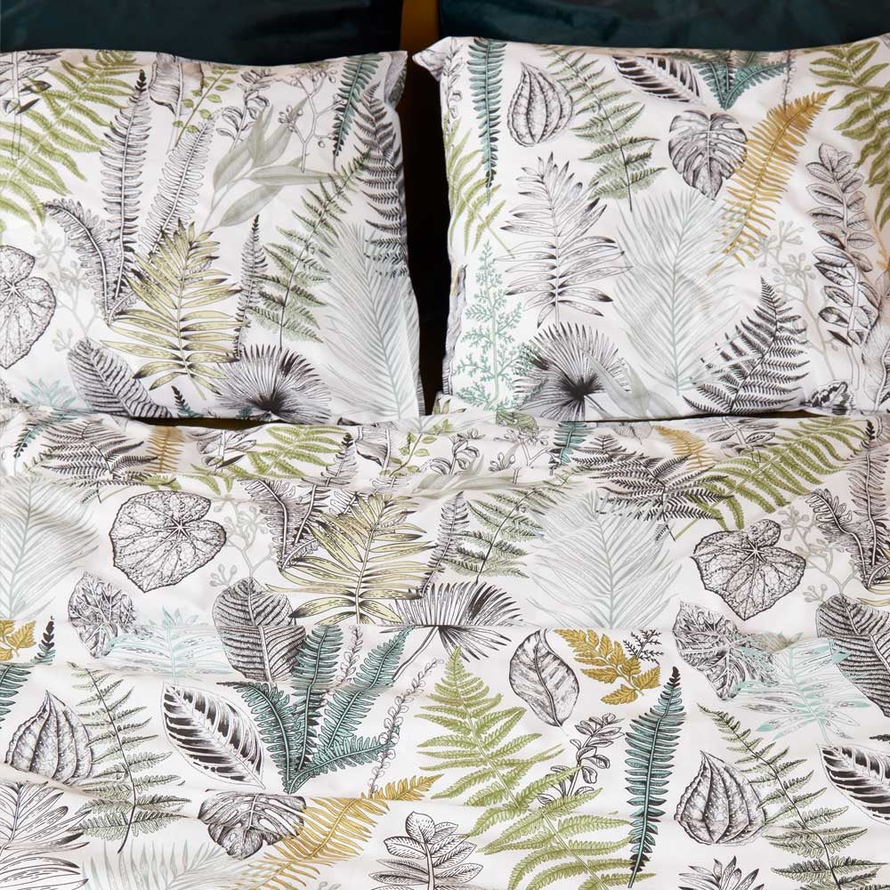 At Home | Primeval Green | Quilt Cover Set | King