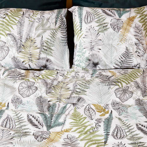 At Home | Primeval Green | Quilt Cover Set | King