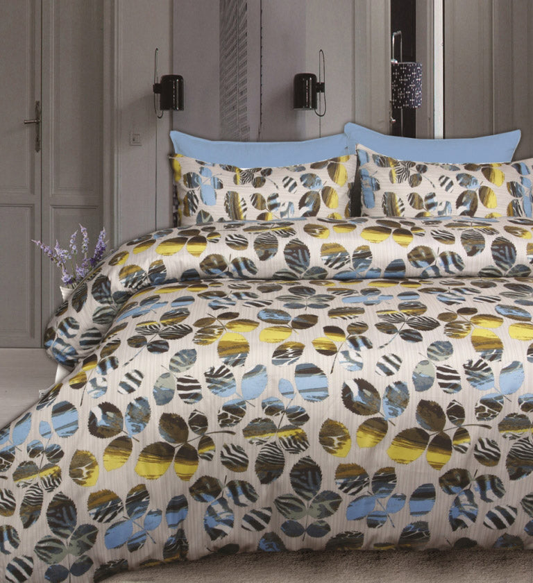 Westwood | Printed Foliage | Quilt Cover Set | Queen