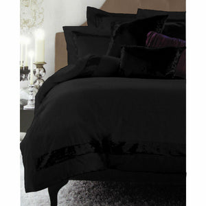 Accessorize | Sequins Black | Quilt Cover Set | Double