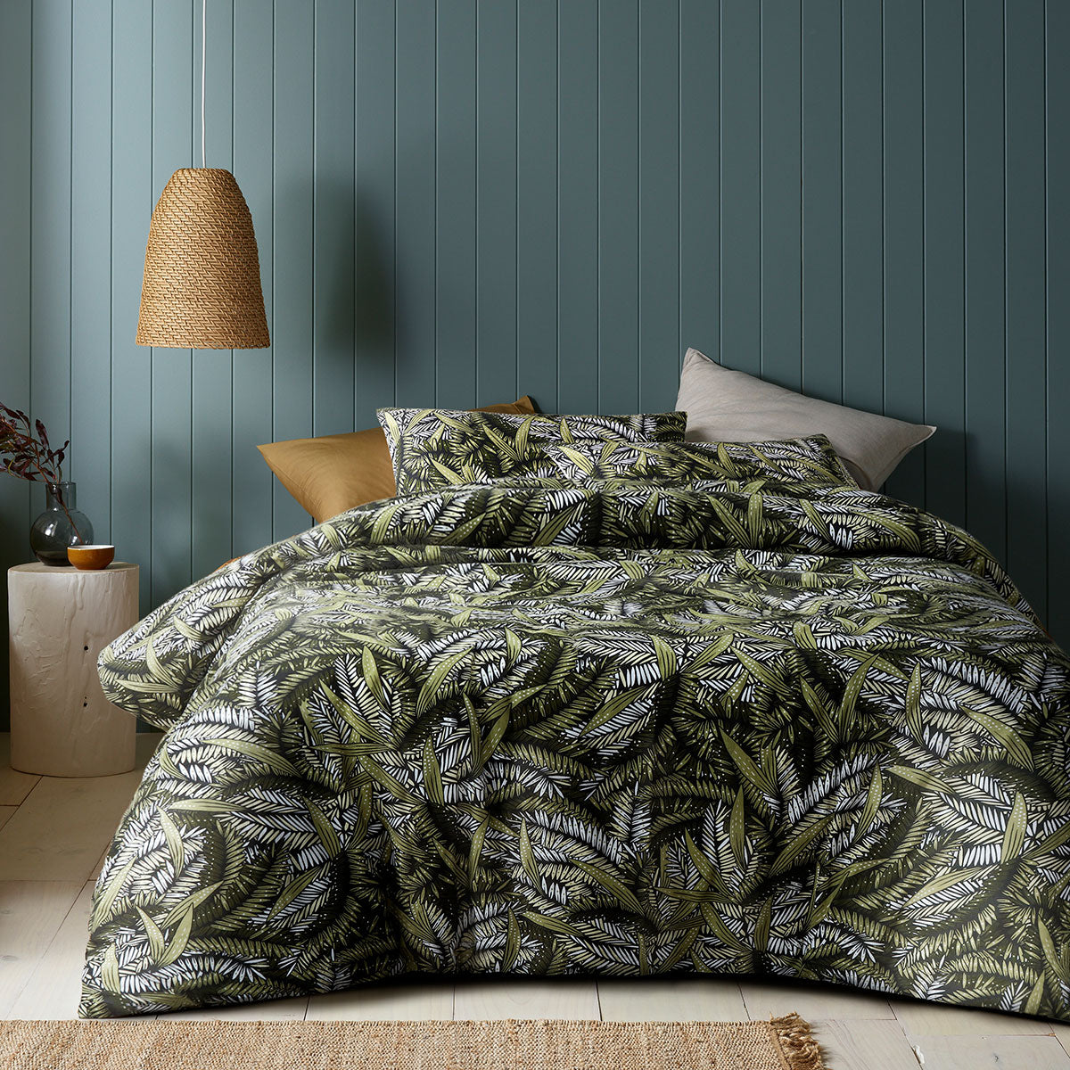 Accessorize | Styx Washed Cotton Printed | Quilt Cover Set | Queen