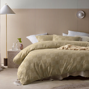 Accessorize | Tipo Safari Chenille | Quilt Cover Set | Single